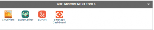 Site Improvement Tools at SiteGround